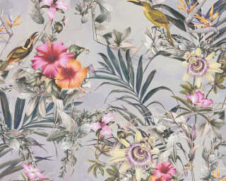 A.S. Création non-woven wallpaper «Graphics, Floral, Coloured» 381782