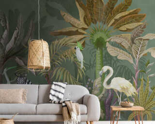 Livingwalls non-woven wallpaper «Floral, Colorful» 382371