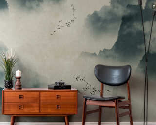 Livingwalls non-woven wallpaper «Black, Grey, White» 382461