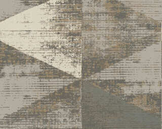 A.S. Création non-woven wallpaper «Graphics, Beige, Grey, Metallic, Taupe» 383535