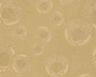 Versace Home satin wallpaper «Baroque, Gold, Metallic» 384611