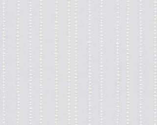 A.S. Création papier peint intissé «Rayures, blanc, à peindre» 384701