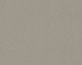 A.S. Création non-woven wallpaper «Uni, Brown, Taupe» 385123
