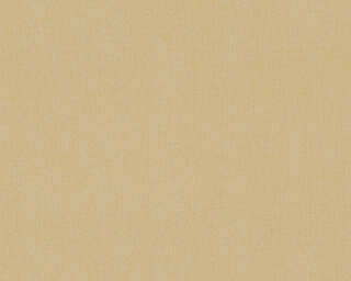 A.S. Création papier peint intissé «Uni, doré, jaune, métallique, orange» 385147