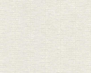 Livingwalls non-woven wallpaper «Cottage, Grey, Metallic, Silver, White» 385972