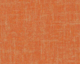 A.S. Création non-woven wallpaper «Uni, Orange» 386081