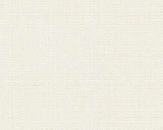 Livingwalls papier peint intissé «Uni, blanc, crème» 386121
