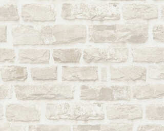 A.S. Création non-woven wallpaper «Stone, Beige, Brown» 386373