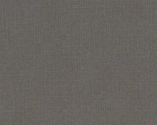 A.S. Création non-woven wallpaper «Uni, Black, Copper, Grey, Metallic» 386941