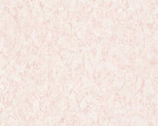A.S. Création non-woven wallpaper «Uni, Cream, Pink» 387015