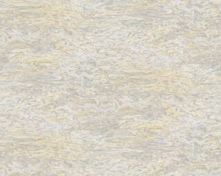 A.S. Création papier peint intissé «Pierre, beige, crème, doré, gris» 387282