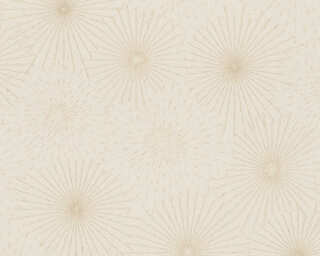 A.S. Création non-woven wallpaper «Cream, Gold, Metallic» 388183
