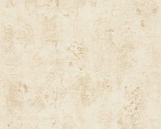 A.S. Création non-woven wallpaper «Uni, Beige, Cream, Metallic, Yellow» 388237