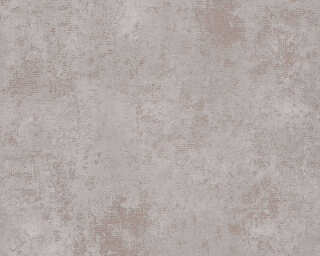 A.S. Création non-woven wallpaper «Uni, Copper, Grey, Metallic» 388328