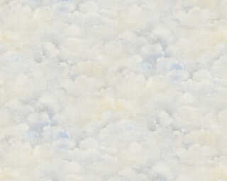A.S. Création papier peint intissé «Uni, beige, bleu, crème, rose» 388951