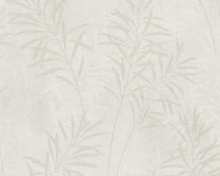 A.S. Création non-woven wallpaper «Cottage, Floral, Cream, Metallic, Silver» 389196