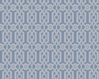 Architects Paper non-woven wallpaper «Baroque, Blue, Grey» 390622