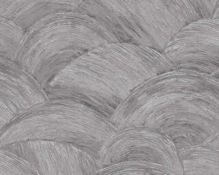 Livingwalls non-woven wallpaper «Graphics, Grey, Metallic, Silver» 391053