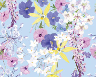 Livingwalls non-woven wallpaper «Floral, Colorful» 391961