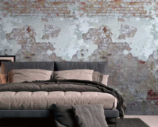 Livingwalls non-woven wallpaper «Beige, Cream, White» 392341