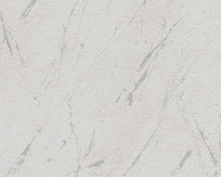 A.S. Création non-woven wallpaper «Stone, Grey, Metallic, Silver» 393361