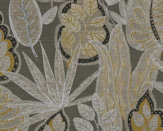 A.S. Création non-woven wallpaper «Floral, Beige, Brown, Cream, Grey» 393463