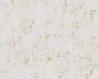 A.S. Création non-woven wallpaper «Uni, Beige, Cream, Gold, Metallic» 393871