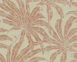 A.S. Création non-woven wallpaper «Graphics, Beige, Metallic, Red» 395013