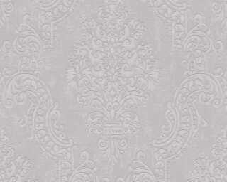 A.S. Création textured wallpaper «Baroque, Beige, Grey, Metallic, Silver» 397656
