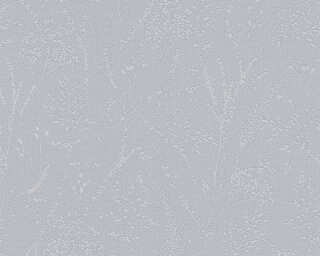 A.S. Création textured wallpaper «Cottage, Floral, Grey, Metallic, Silver» 397663