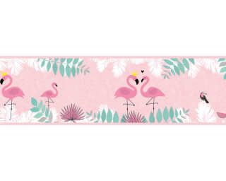 A.S. Création non-woven wallpaper «Green, Pink, White» 403758