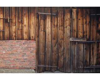Architects Paper Fototapete «Old Barn Door» 470422