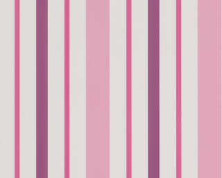 A.S. Création wallpaper «Stripes, Pink, Purple, White» 898319