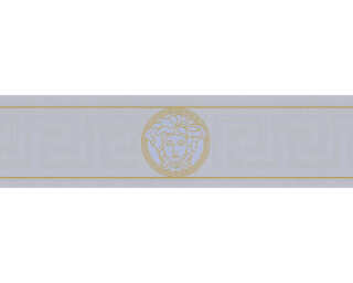 Versace Home Бордюр «Барокко, Золото, Металлик, Серебро» 935225