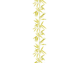 Livingwalls panneau «Floral, blanc, vert» 942731
