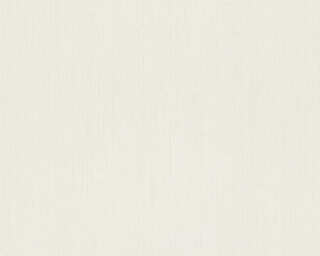 Livingwalls papier peint intissé «Uni, blanc, crème, métallique» 945761