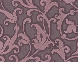 Architects Paper non-woven wallpaper «Baroque, Flowers, Metallic, Purple» 954905