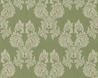 Architects Paper non-woven wallpaper «Baroque, Green» 956304