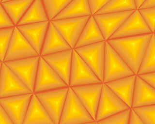 Architects Paper impression numérique «Dreieck orange» DD102723