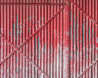Architects Paper Photo wallpaper «Iron Door Red» DD108586