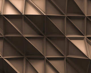 Architects Paper Photo wallpaper «3D Look Brown» DD108881