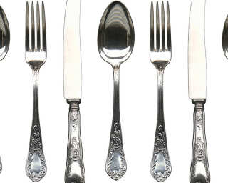 Architects Paper Photo wallpaper «Cutlery» DD109076