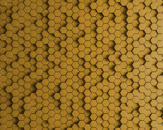 Kathrin und Mark Patel Photo wallpaper «honeycomb 1» DD113323
