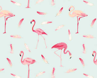 Livingwalls Fototapete «Flamingo 1» DD115585