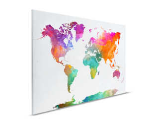 Livingwalls tableau sur toile «Global map» DD120335