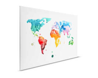 Livingwalls Canvas print «Colourf.World1» DD120336