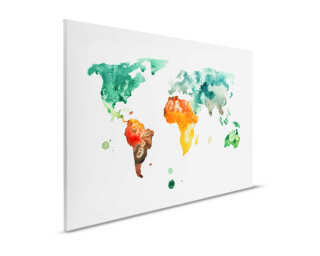 Livingwalls tableau sur toile «Colourf.World3» DD120338