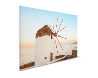 Livingwalls Canvas print «GreekWindmill» DD123920
