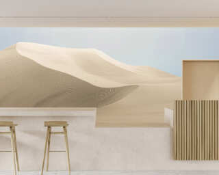 Kathrin und Mark Patel impression numérique «dunes» DD127537