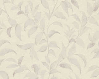 Livingwalls papier peint intissé «Floral, beige, crème, gris, taupe» P492740017